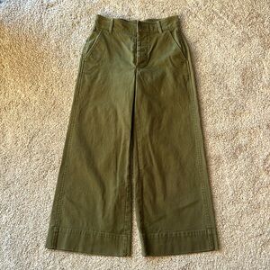 Madewell Wide Leg Crop Pant